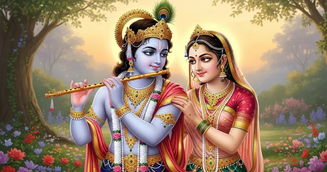 Radha-Krishna's union - union of the soul with the divine