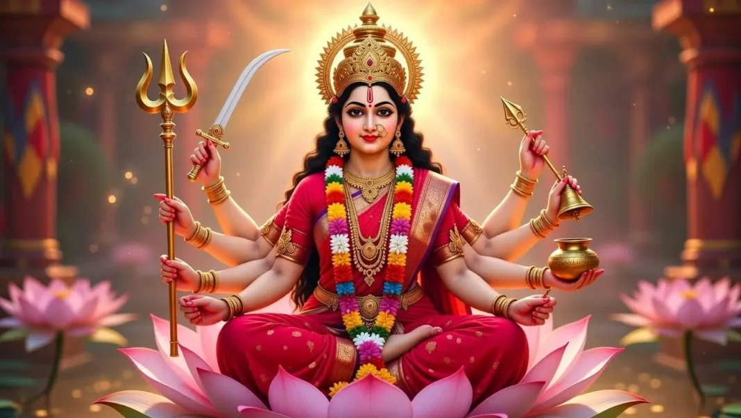 aarti of goddess lalita tripursundari