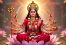 aarti of goddess lalita tripursundari